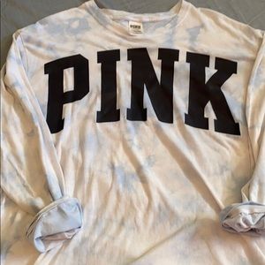 PINK VS Tye Dye Long Sleeve Top